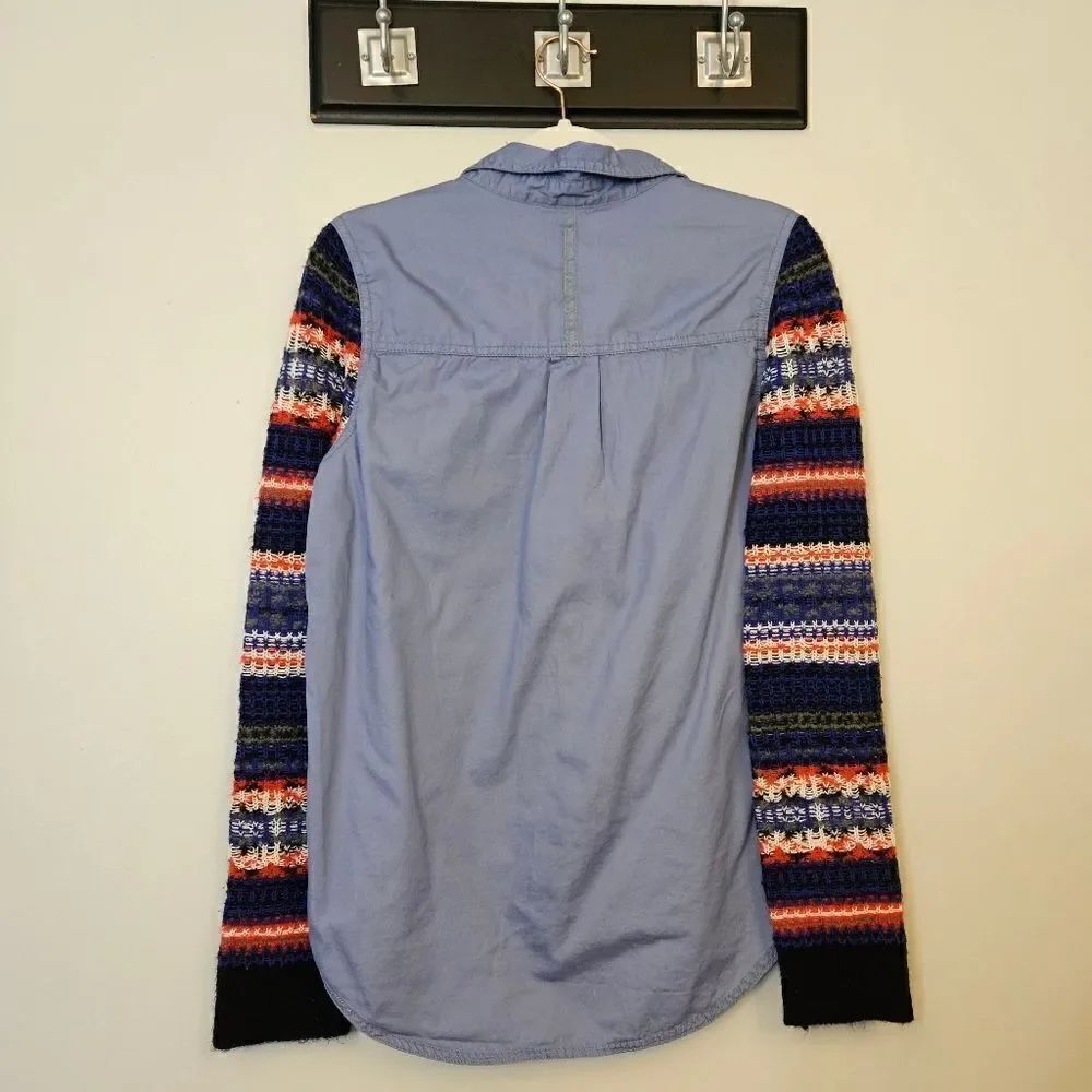 Free People Button Down Top - Picture 4 of 7